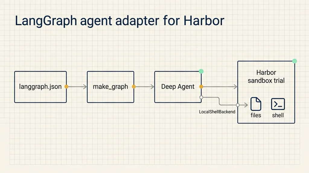 LangGraph agent adapter for Harbor
