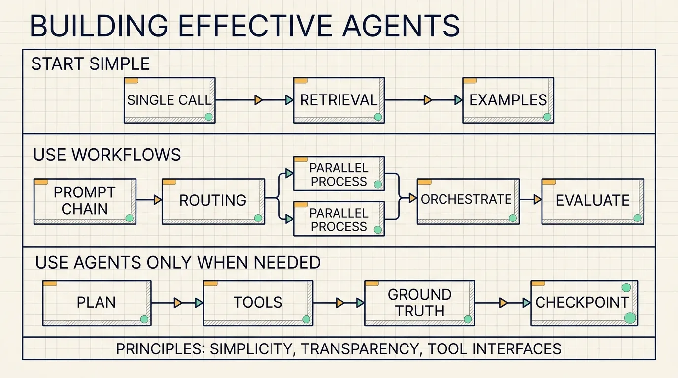 Building Effective Agents learning map